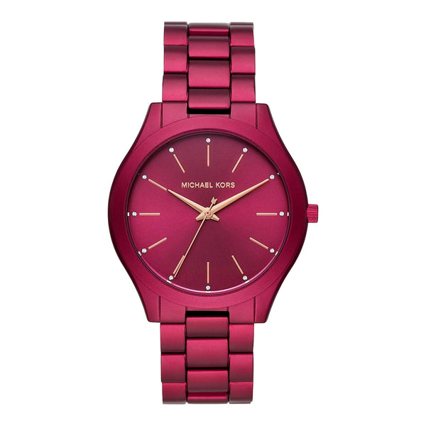 Michael Kors Slim Runway Pink Women's Watch  MK4505 - The Watches Men & CO