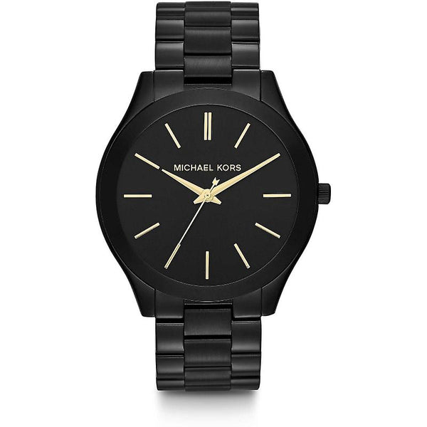 Michael Kors Slim Runway Black Ion-plated Unisex Watch  MK3221 - Watches of Australia