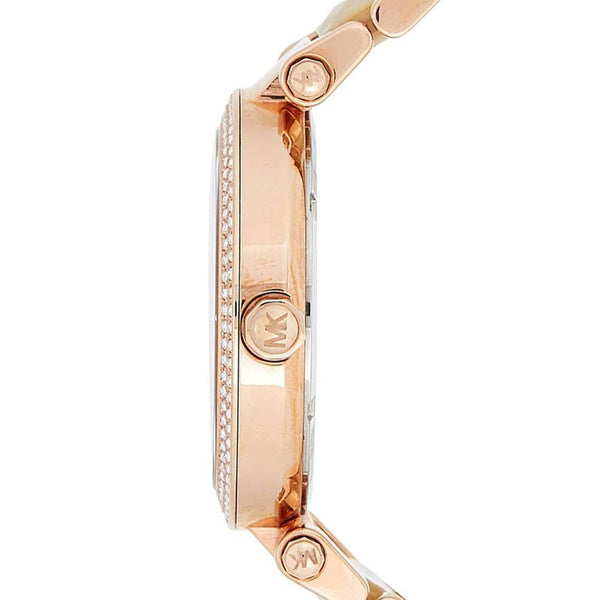 Michael Kors Parker Pink Mother Of Pearl Dial Ladies Watch MK6492