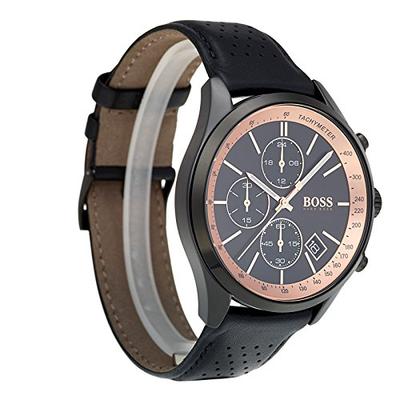 Hugo Boss Grand Prix Chronograph Black Dial Men's Watch 1513550 - The Watches Men & CO #2