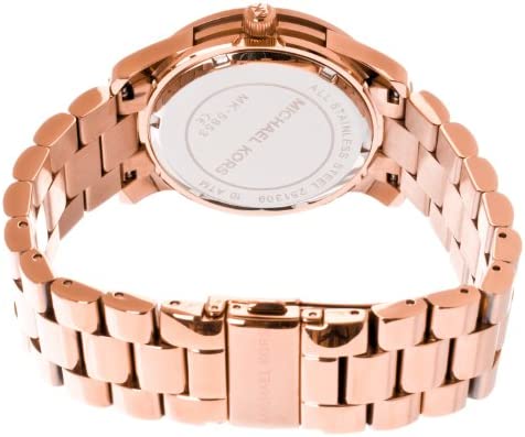 Michael Kors Runway Rose Gold Tone Women's Watch MK5853 - The Watches Men & CO #2