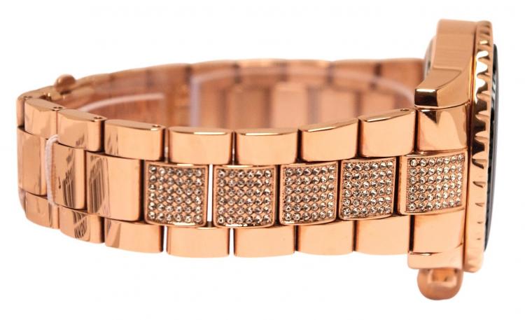 Michael Kors Rose Gold Everest Black Dial Chronograph Women's Watch MK5875 - Watches of Australia #2