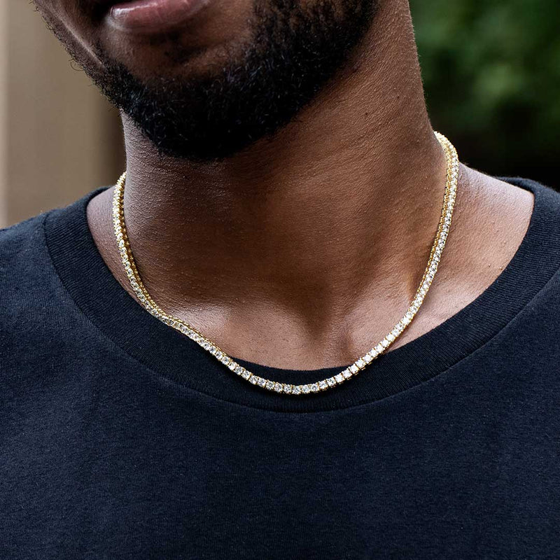 Big Daddy 3mm Gold Tennis Chain