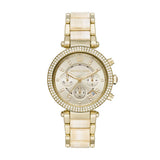 Michael Kors Parker Gold Tone Chronograph Women's Watch  MK6831 - Watches of Australia