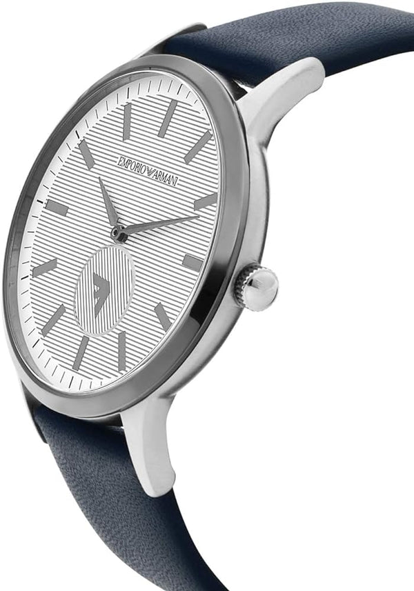 Emporio Armani Renato Blue Leather Men's Watch AR11119 - Watches of Australia #2