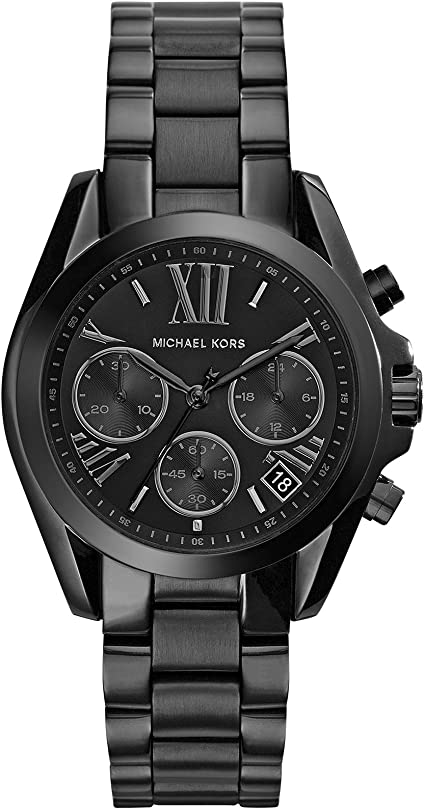 Michael Kors Mini Bradshaw All Black Women's Watch  MK6058 - The Watches Men & CO