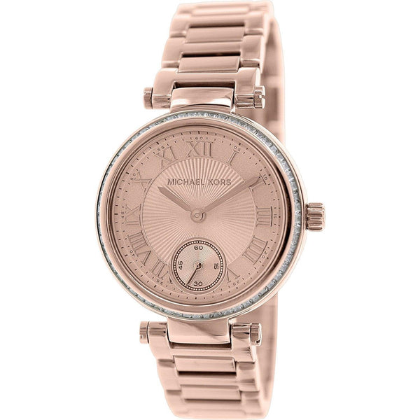 Michael Kors Skylar Rose Gold Dial Ladies Watch MK5971