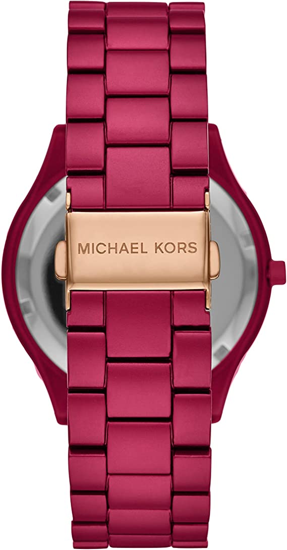 Michael Kors Slim Runway Pink Women's Watch MK4505 - The Watches Men & CO #3