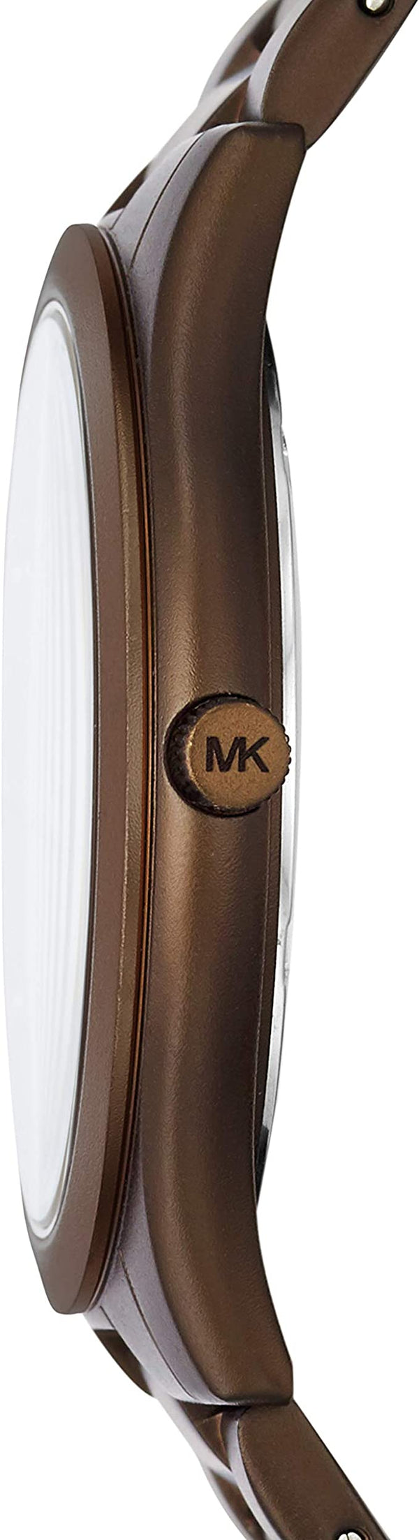 Michael Kors Slim Runway Brown Unisex Watch MK4508 - Watches of Australia #2