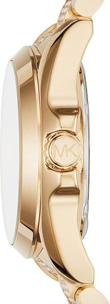 Michael Kors Bradshaw Gold Tone Pave Women's Watch MK6487 - The Watches Men & CO #2