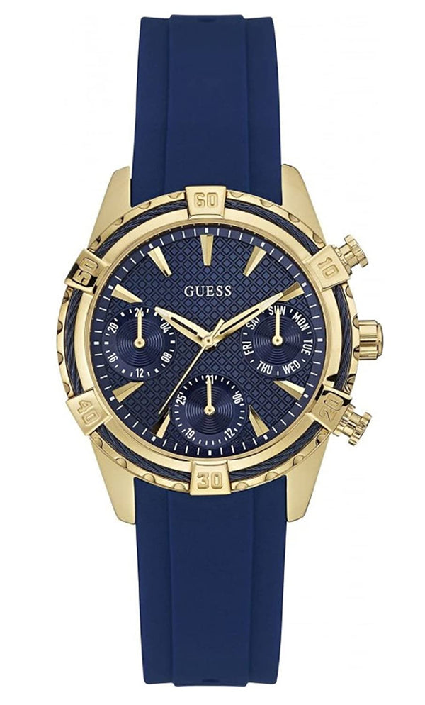 Guess Analog Blue Dial Women's Watch  W0562L2 - Watches of Australia