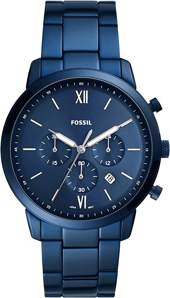 Fossil Neutra Ocean Blue Chronograph Men's Watch FS5826