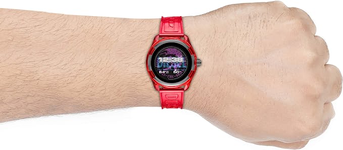 Diesel Red Fadelite Unisex Smartwatch DZT2019 - Watches of Australia #5