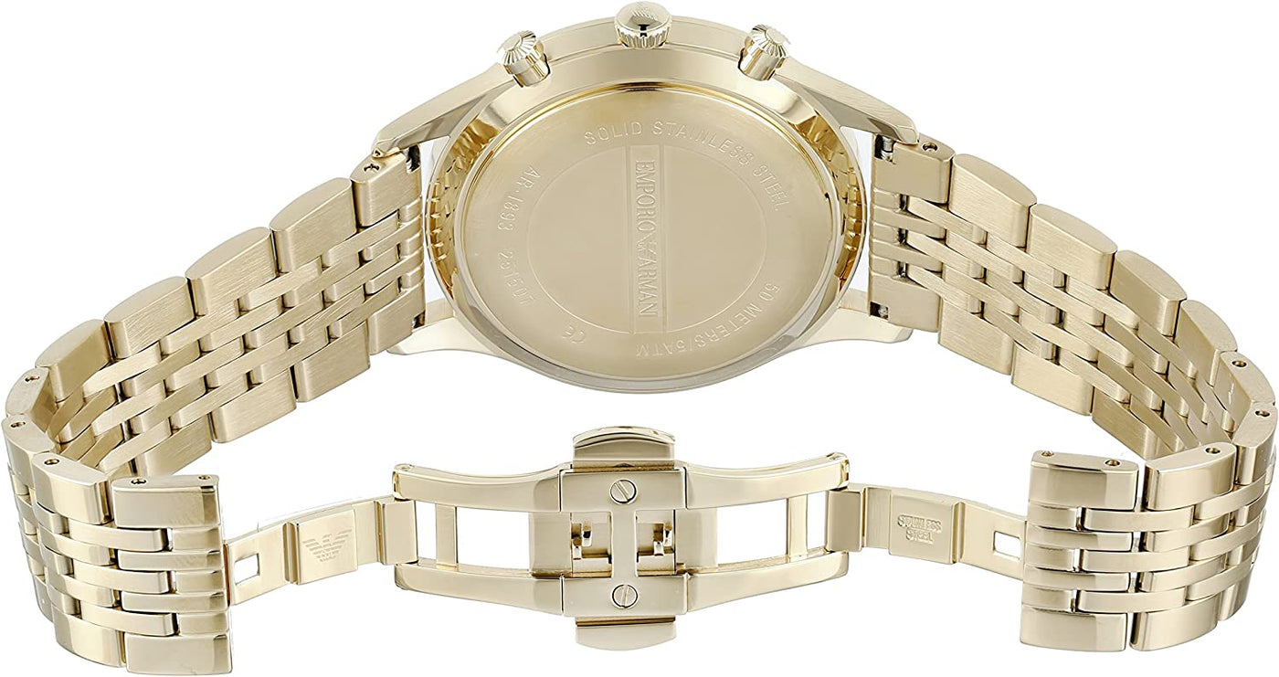 Stainless Steel Armani 1893 Emporio Armani Classic Chronograph