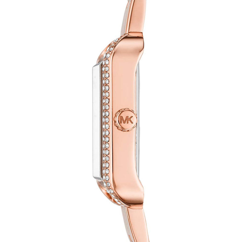 Michael Kors Rose Gold Square Lake Women's Watch MK3950 - The Watches Men & CO #2