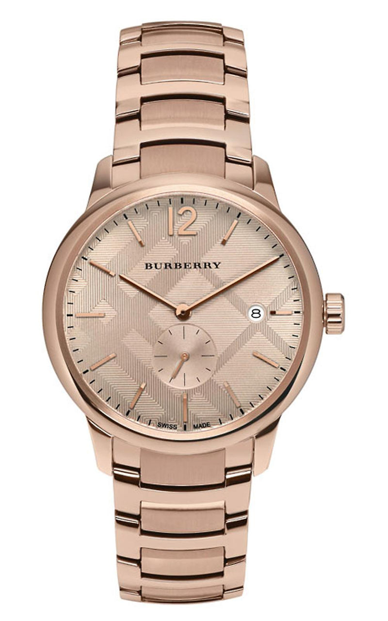 Burberry The Classic Rose Gold Men's Watch BU10013