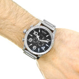 Nixon 51-30 Stainless Steel Chrono Black Men's Watch A083-000 - The Watches Men & CO #4