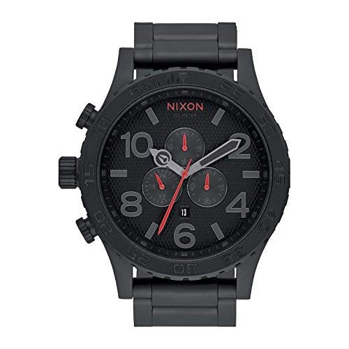 Nixon 51-30 Chrono Black Red Men's Watch  A083-2298 - Watches of Australia