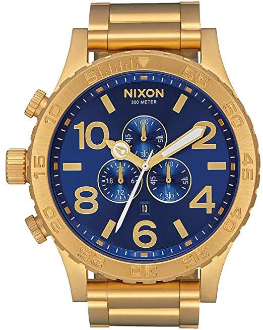 Nixon 51-30 Chrono Blue Dial Men's Watch  A083-2735 - Watches of Australia