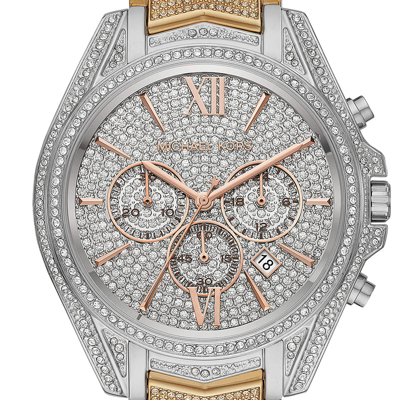 Michael Kors Whitney Tri-tone Pave Women's Watch MK6741 - Watches of Australia #4
