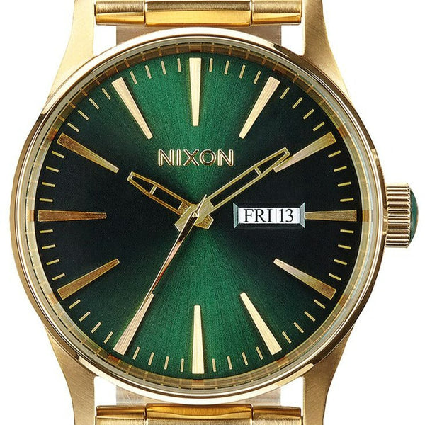 Nixon gold green hotsell