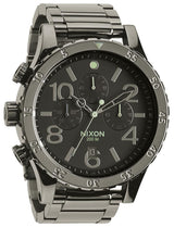 Nixon 48-20 Chrono Polished Gunmetal Lum Men's Watch Men's Watch  A486-1885 - Watches of Australia
