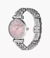 Emporio Armani Gianni T-Bar 32mm Ladies Watch Pink AR11686 AR11686 - Image 4