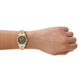 Emporio Armani Three-Hand Gold-Tone Brown Dial Stainless Steel Watch AR11700 AR11700 - Image 6