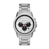 Armani Exchange Banks Chronograph Silver Men's Watch - AX1742