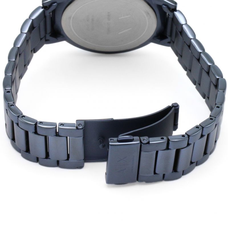 Armani Exchange Blue Stainless Steel Watch AX2702