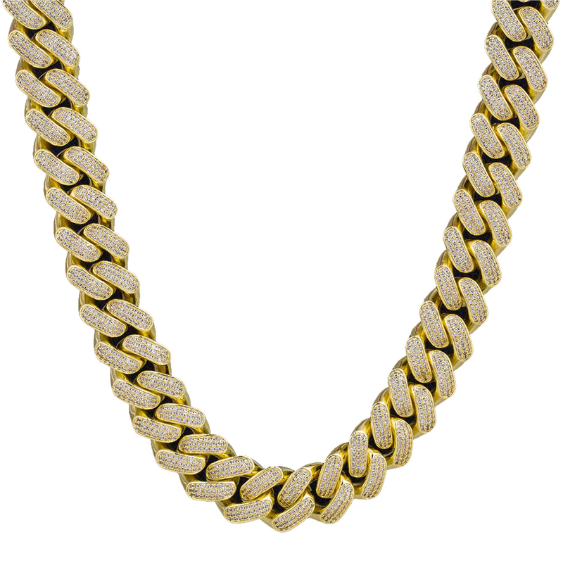 Big Daddy 18mm Gold & Cuban Link Chain