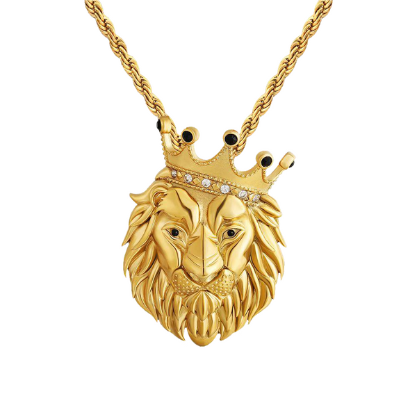 Big Daddy Crown Lion Pendant