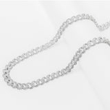 Big Daddy 9MM Curb Cuban Silver Chain