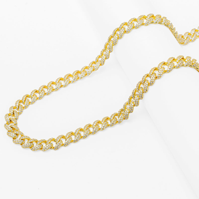 Big Daddy 9MM Curb Cuban Gold Chain