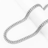 Big Daddy 10MM Cuban Prong Silver Chain