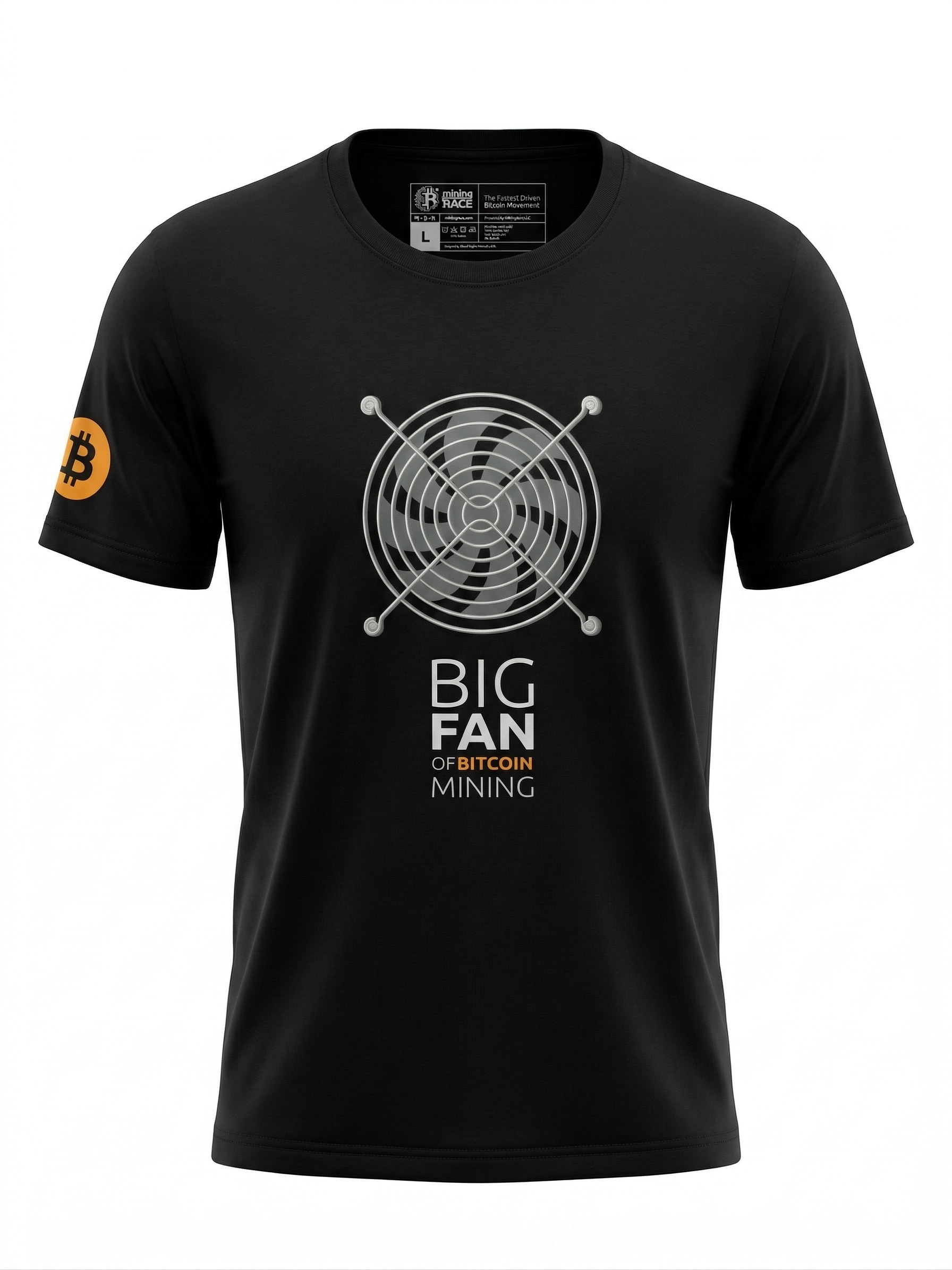 Big Fan Of Bitcoin Mining Tshirt