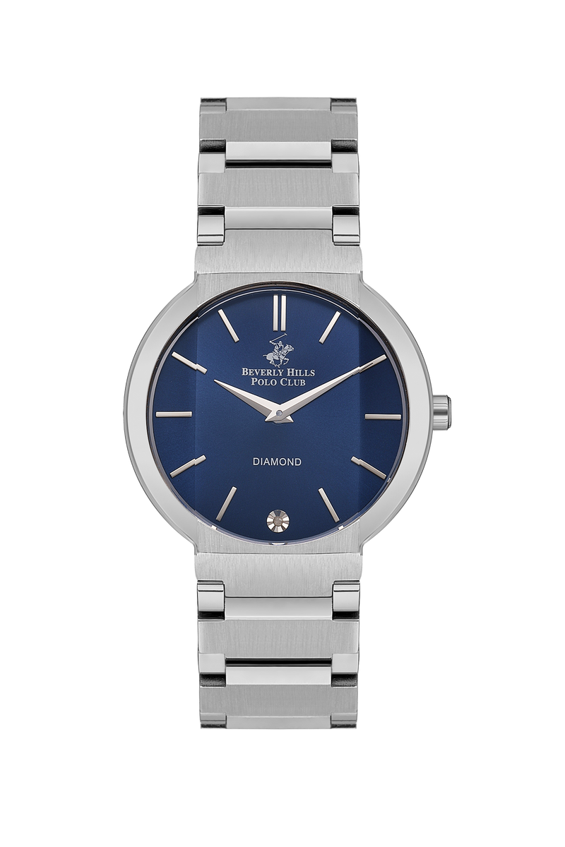 BEVERLY HILLS POLO CLUB Women’s Stainless Steel Blue Dial Watch – BP3568X.390