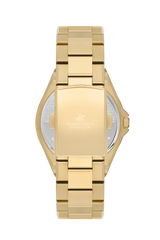 BEVERLY HILLS POLO CLUB Women's Gold Analog Metal Watch – BP3570X.120