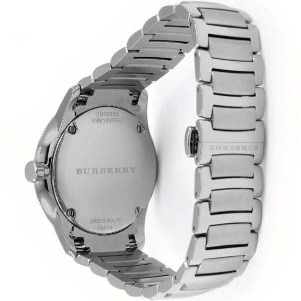 Burberry Men’s Swiss Made Stainless Steel Grey Dial Men's Watch BU10005 - Watches of Australia #2