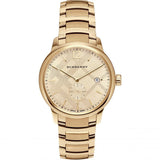 Burberry Men’s Swiss made Stainless Steel Gold Dial Men's Watch  BU10006 - Watches of Australia