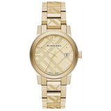 Burberry Men’s Swiss Made Stainless Steel Gold Dial Men's Watch  BU9038 - Watches of Australia