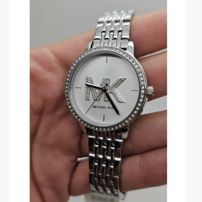 Michael Kors Silver Ladies Watch - MK1055 MK1055 - Image 4