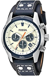 Fossil Coachman Chronograph Off-White Dial Men's Watch  CH3051 - Watches of Australia