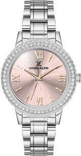 Daniel Klein DK.1.12922-6 Women’s Silver Metal Watch