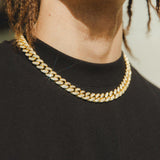 Big Daddy 12mm Gold & Cuban Link Chain