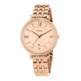 Fossil Women’s Watch Quartz Stainless Steel Rose Gold Dial 36mm Women's Watch  ES3632 - Watches of Australia