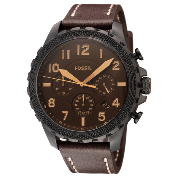 Fossil Bowman Chronograph Brown Leather Men's Watch FS5601