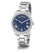 Guess Luna Silver Case Blue Dial Women's Watch GW0307L1