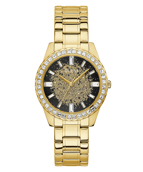 Guess Glitter Burst Gold Tone Women's Watch GW0405L2