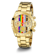 Guess Rainbow Dial All Gold Women's Watch GW0433L1